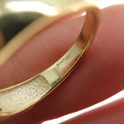 925 Sterling Silver Gold Plated Round-Cut C Z Engagement Ring Size 7.5