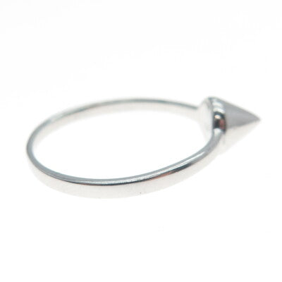 925 Sterling Silver Cone / Arrowhead Ring Size 7.25