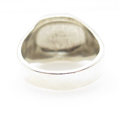925 Sterling Silver Vintage Muslims Allah Religious Ring Size 11.25