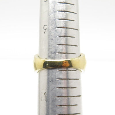 925 Sterling Silver Gold Plated Pave C Z Ring Size 10.25