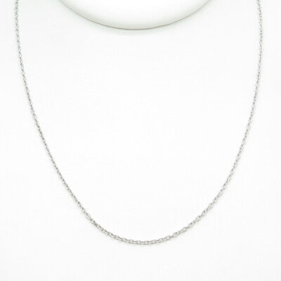 925 Sterling Silver Italy Cable Chain Necklace 16"