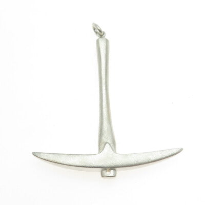 925 Sterling Silver Vintage CLRD Celtic Axe Pendant