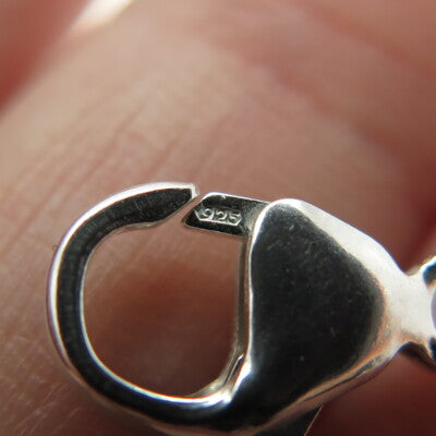 925 Sterling Silver Lobster Claw Clasp for Bracelet & Necklace