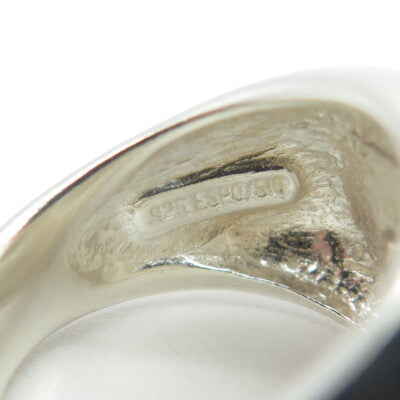 ESPO SIG Joseph Esposito 925 Sterling Silver Vintage Modernist Ring Size 7.25