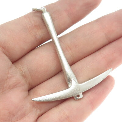 925 Sterling Silver Vintage CLRD Celtic Axe Pendant