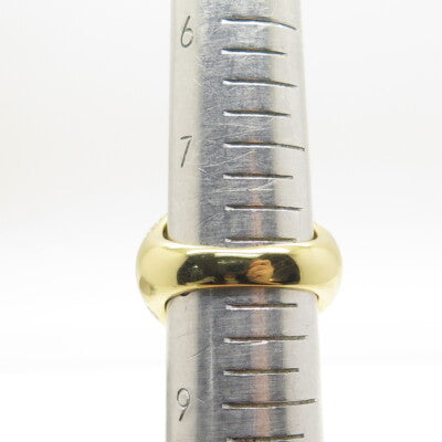 925 Sterling Silver Gold Plated Pave C Z Round Ring Size 8.25