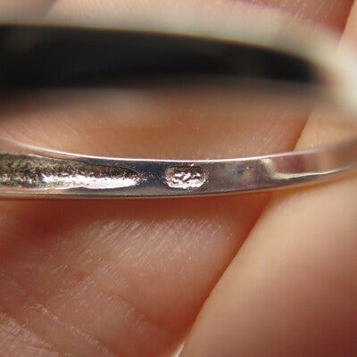 925 Sterling Silver Round & Oval-Cut White Pink C Z Ring Size 7.25