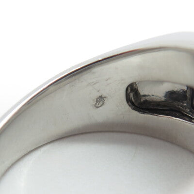 925 Sterling Silver Round-Cut Shaped C Z Ring Size 10
