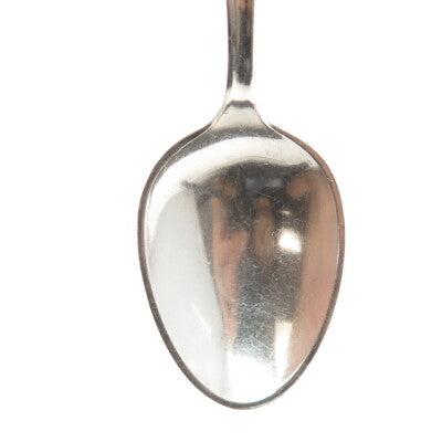GEORG JENSEN 925 Sterling Silver Vintage 1954 Cypress Five O'Clock Teaspoon