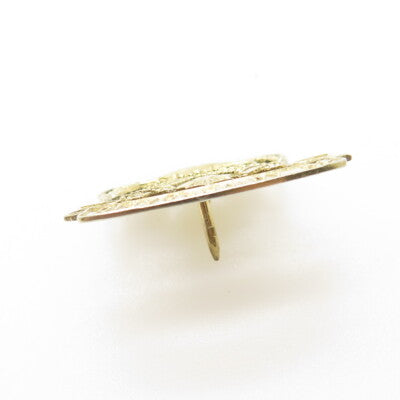 925 Sterling Silver Gold Plated Vintage 25 Aniversario Navy Academy Cadet's Pin