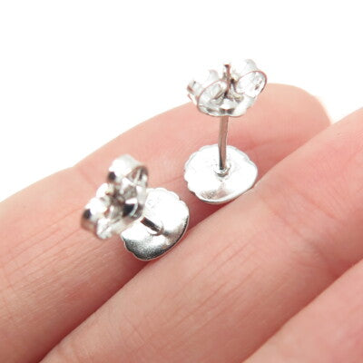 925 Sterling Silver Seashell Stud Earrings