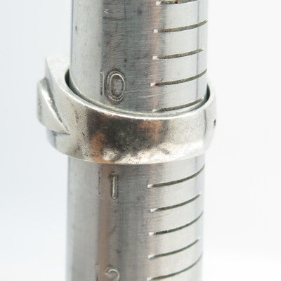 925 Sterling Silver Antique 1943 Egyptian Symbols Signet Ring Size 10.75