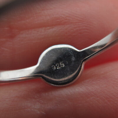 925 Sterling Silver Cone / Arrowhead Ring Size 7.25