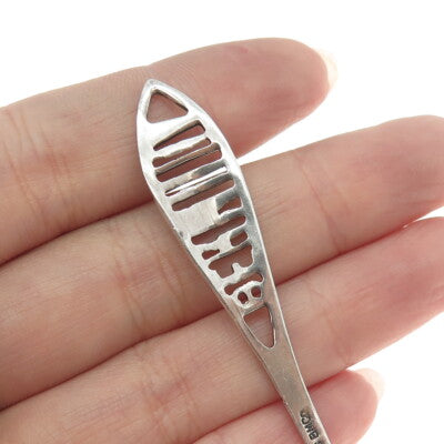 BREADNER MFG CO. 925 Sterling Silver Vintage Bermuda Coffee Spoon