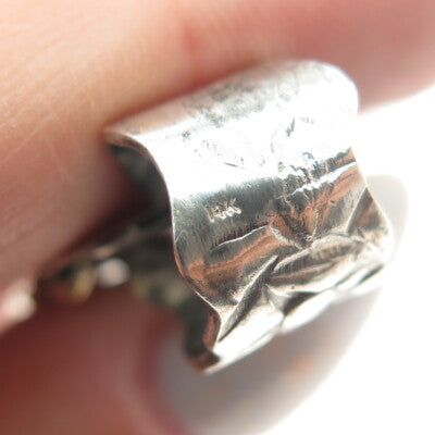 14K Rose Gold & Sterling Silver Vintage Marquise-Cut C Z Tree Monster Pendant