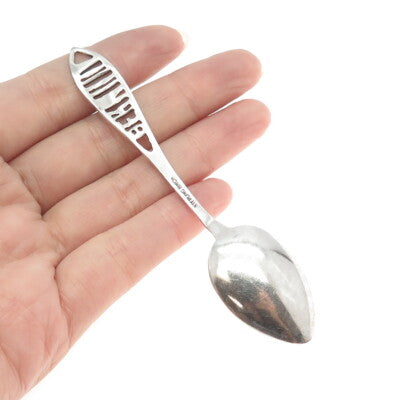 BREADNER MFG CO. 925 Sterling Silver Vintage Bermuda Coffee Spoon