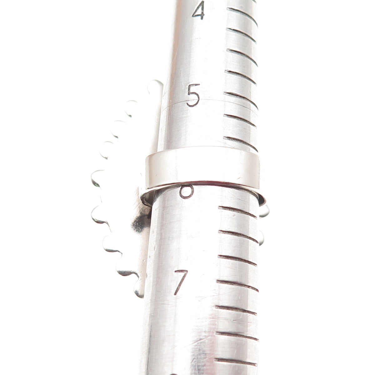 925 Sterling Vintage Pink Rainbow Moonstone Adjustable Statement Ring Size 6