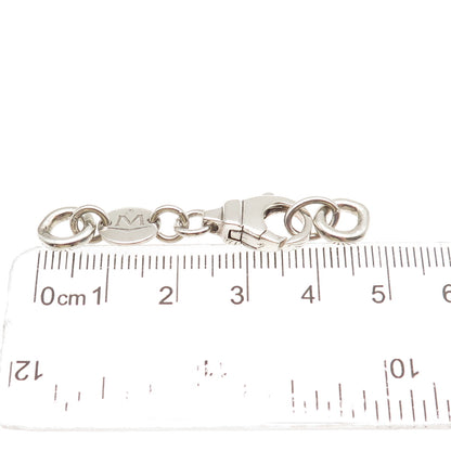 Movado 925 Sterling Silver Vintage Lobster Lock Clasp Necklace Ends