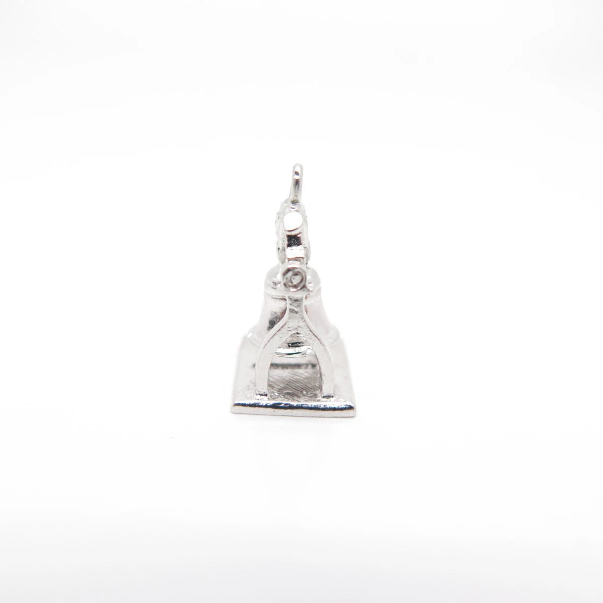 925 Sterling Silver Vintage Bell Charm Pendant