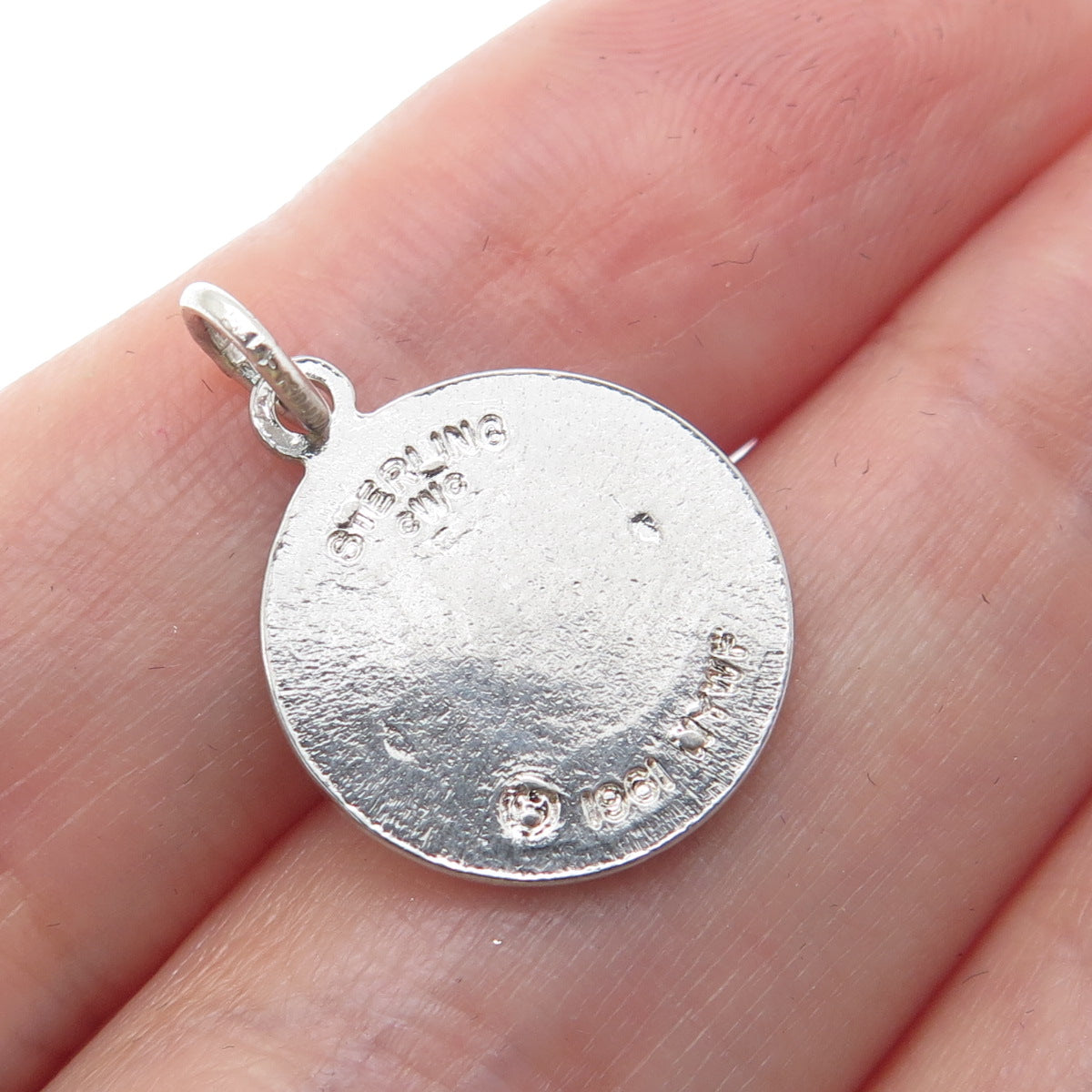 925 Sterling Silver Vintage 1961 NY World's Fair 1964-1965 Mini Charm Pendant