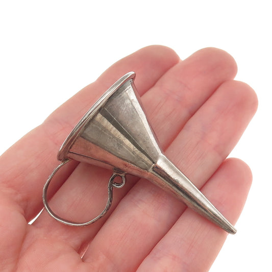 Ari D Norman 925 Sterling Silver Vintage 1991 London Chatelaine Perfume Funnel