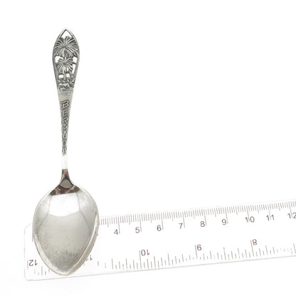 CHARLES M. ROBBINS 925 Sterling Silver Antique Art Deco Bermuda Coffee Spoon