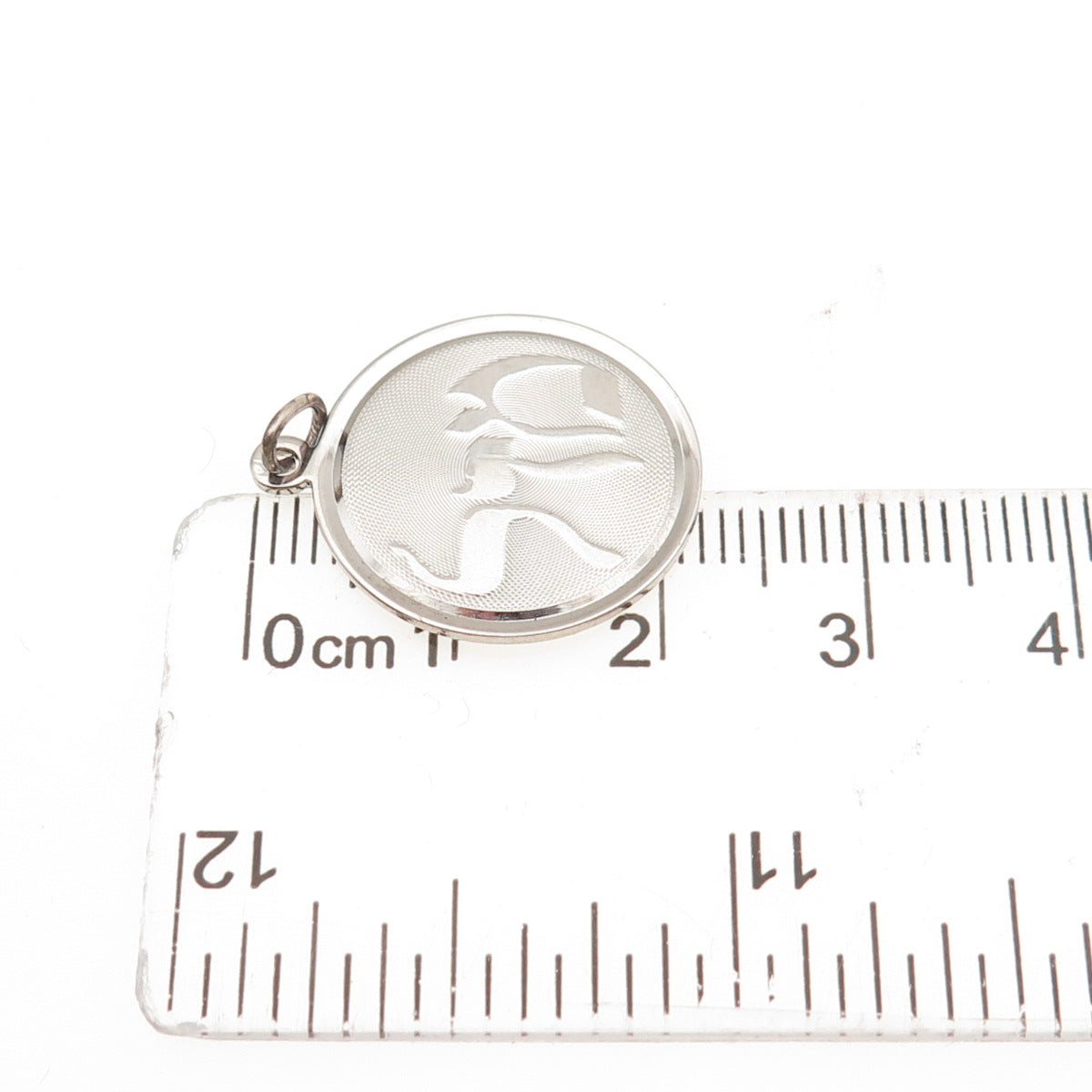 JAY POSON 925 Sterling Silver Vintage Judaica Charm Pendant