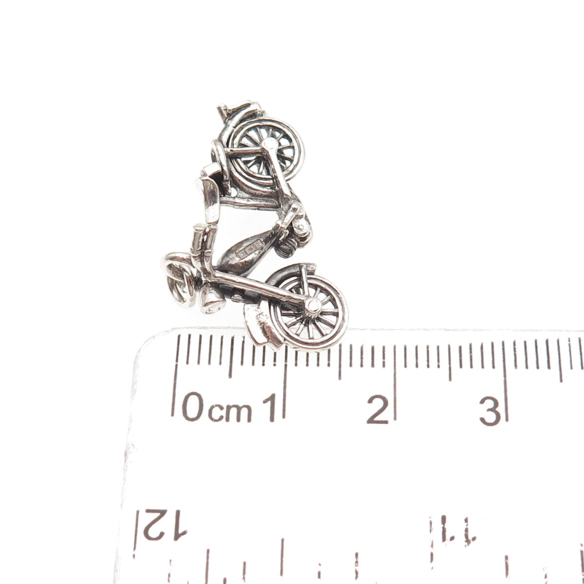 Payton Pepper & Sons 925 Sterling Vintage 1971 Birmingham Bicycle Charm Pendant