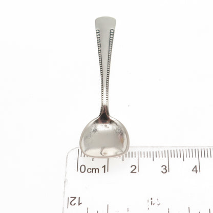 Wilhelm Theodor Binder 835 Silver Vintage Germany Salt & Spices Spoon