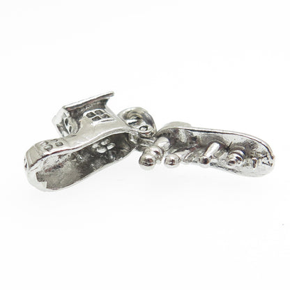 925 Sterling Silver Antique Art Deco "Old Woman in a Shoe" Movable Charm Pendant
