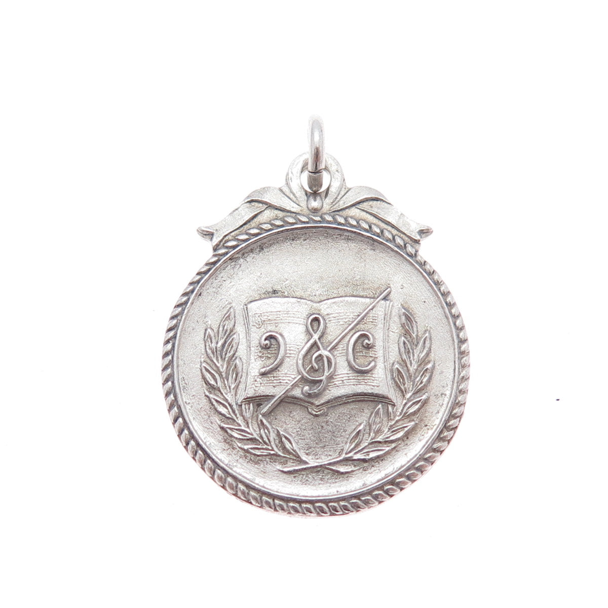 925 Sterling Silver Vintage Port Colborne Festival of Music Charm Pendant