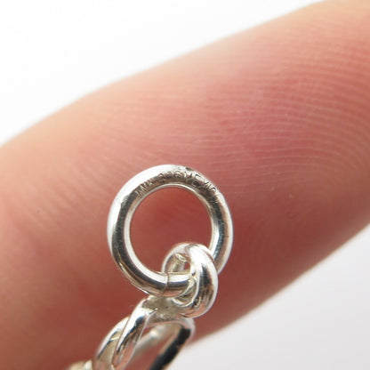 925 Sterling Silver Vintage Mexico Tennis Racquet Pendant