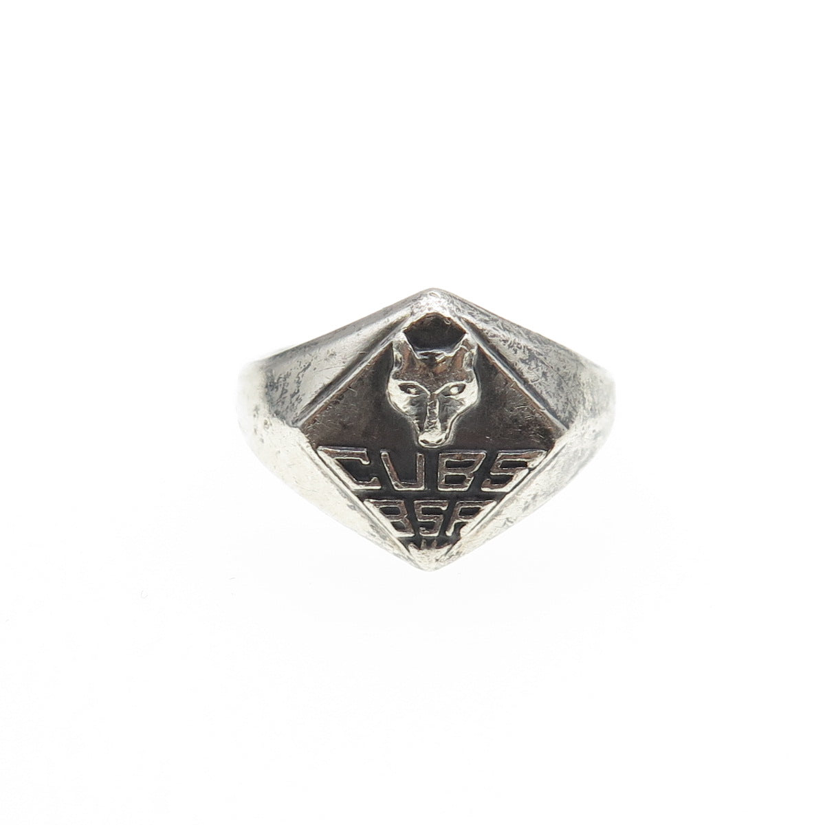 Robbins & Co. 925 Sterling Silver Vintage Boy Scouts of America Ring Size 5.25
