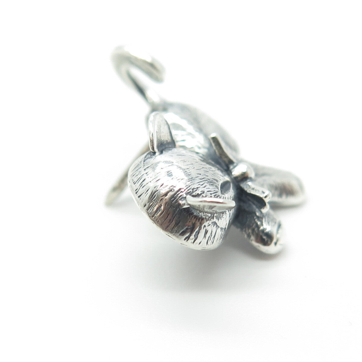 BEAU 925 Sterling Silver Vintage Cat / Kitty Lapel Pin