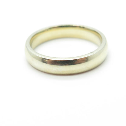 925 Sterling Silver Classic Band Ring Size 7.25