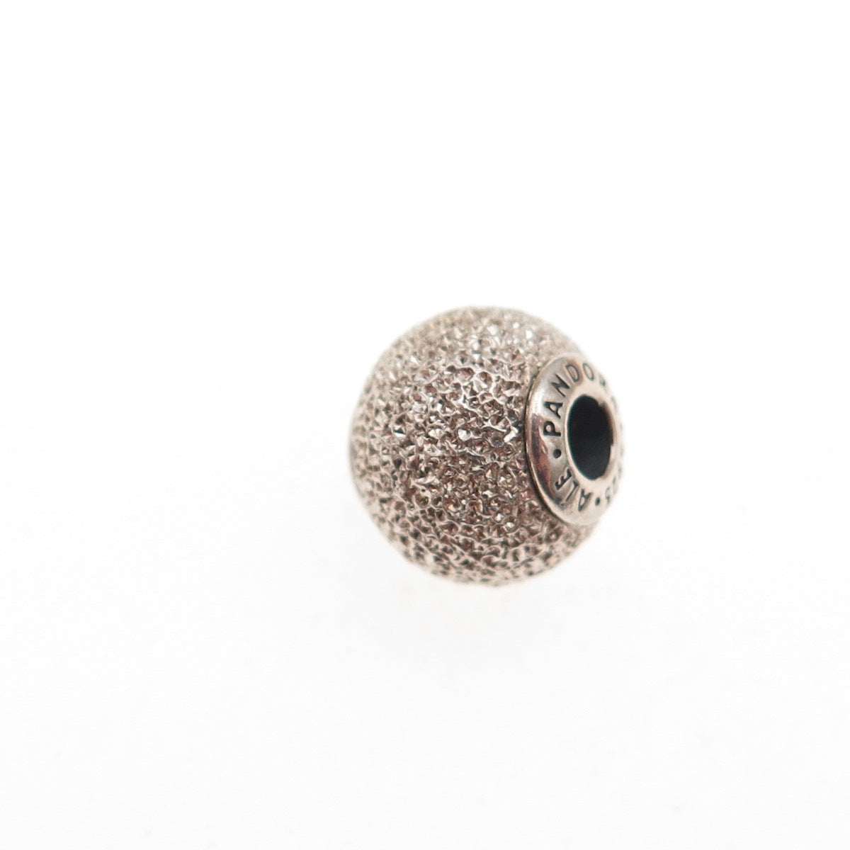 Pandora 925 Sterling Silver C Z Essence Wisdom Slide Bead Charm