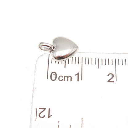 Sai 925 Sterling Silver Heart Mini Charm Pendant