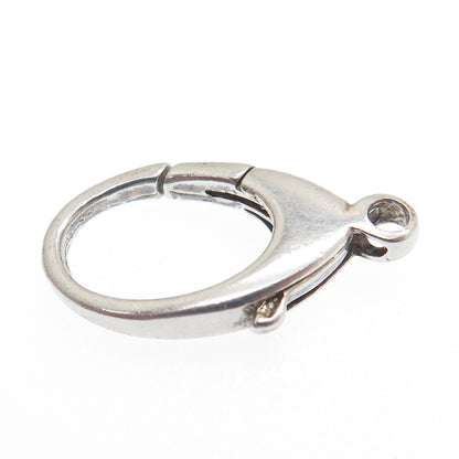 925 Sterling Silver Vintage Bracelet & Necklace Lobster Claw Lock Clasp