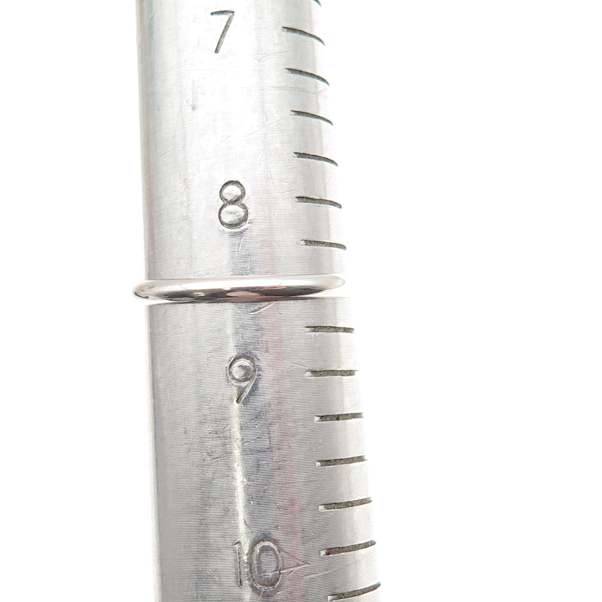 Jason Livingston Navajo Old Pawn 925 Sterling Vintage Black Onyx Ring Size 8.5