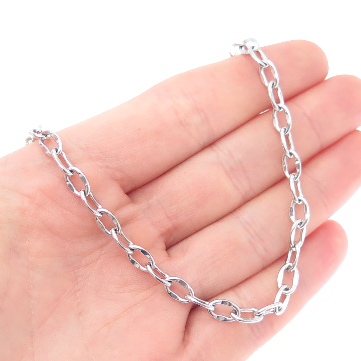 TACORI 18K Gold & 925 Sterling Silver Crescent Eclipse Chain Necklace 18"