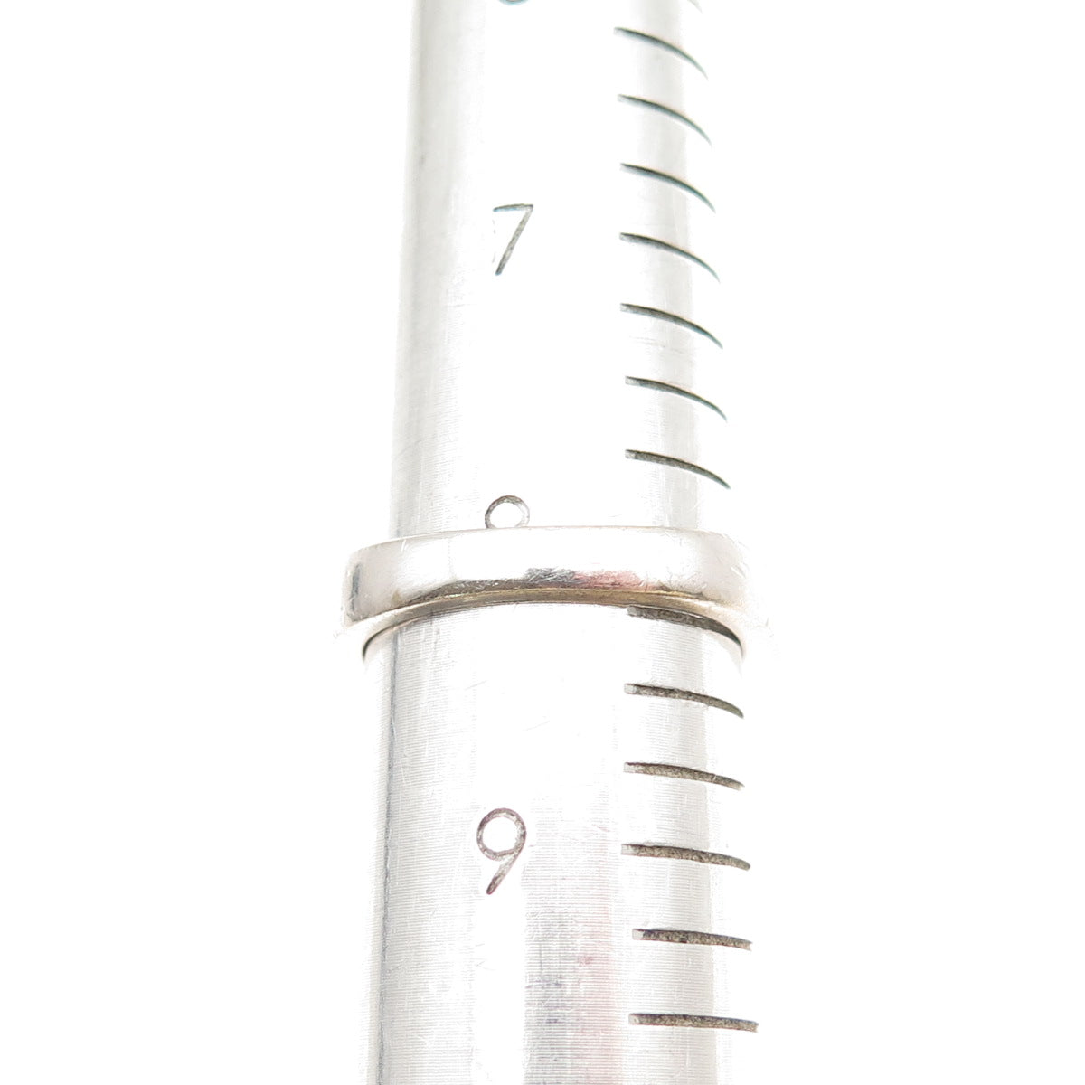 Chuck Clemency 925 Sterling Silver 2-Tone Real Ruby Ring Size 8.25