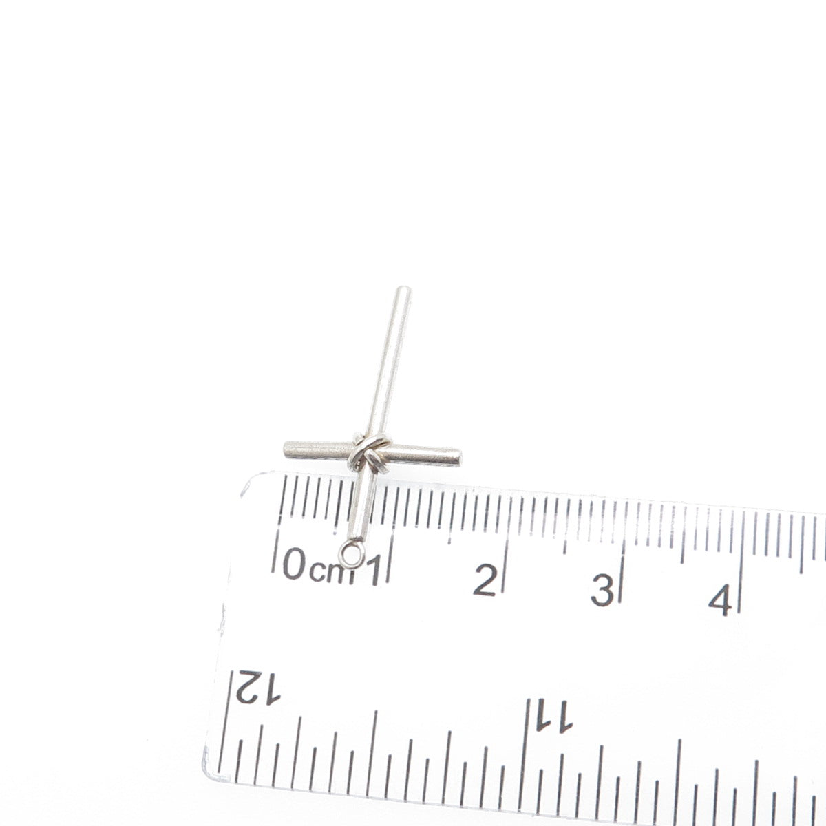 925 Sterling Silver Vintage Cross Religious Minimalist Charm Pendant