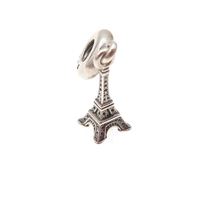 Pandora 925 Sterling Silver Paris Eiffel Tower Dangle Charm
