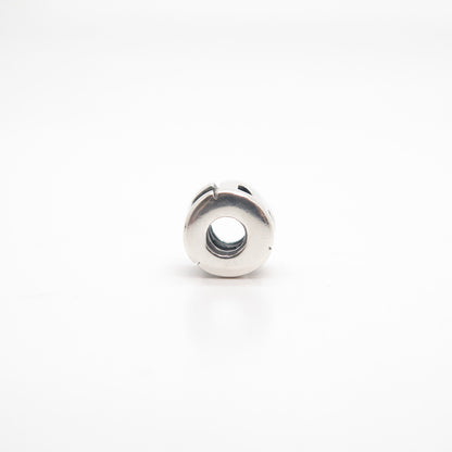 925 Sterling Silver Chamilia Letter "R" Initial Bead Charm