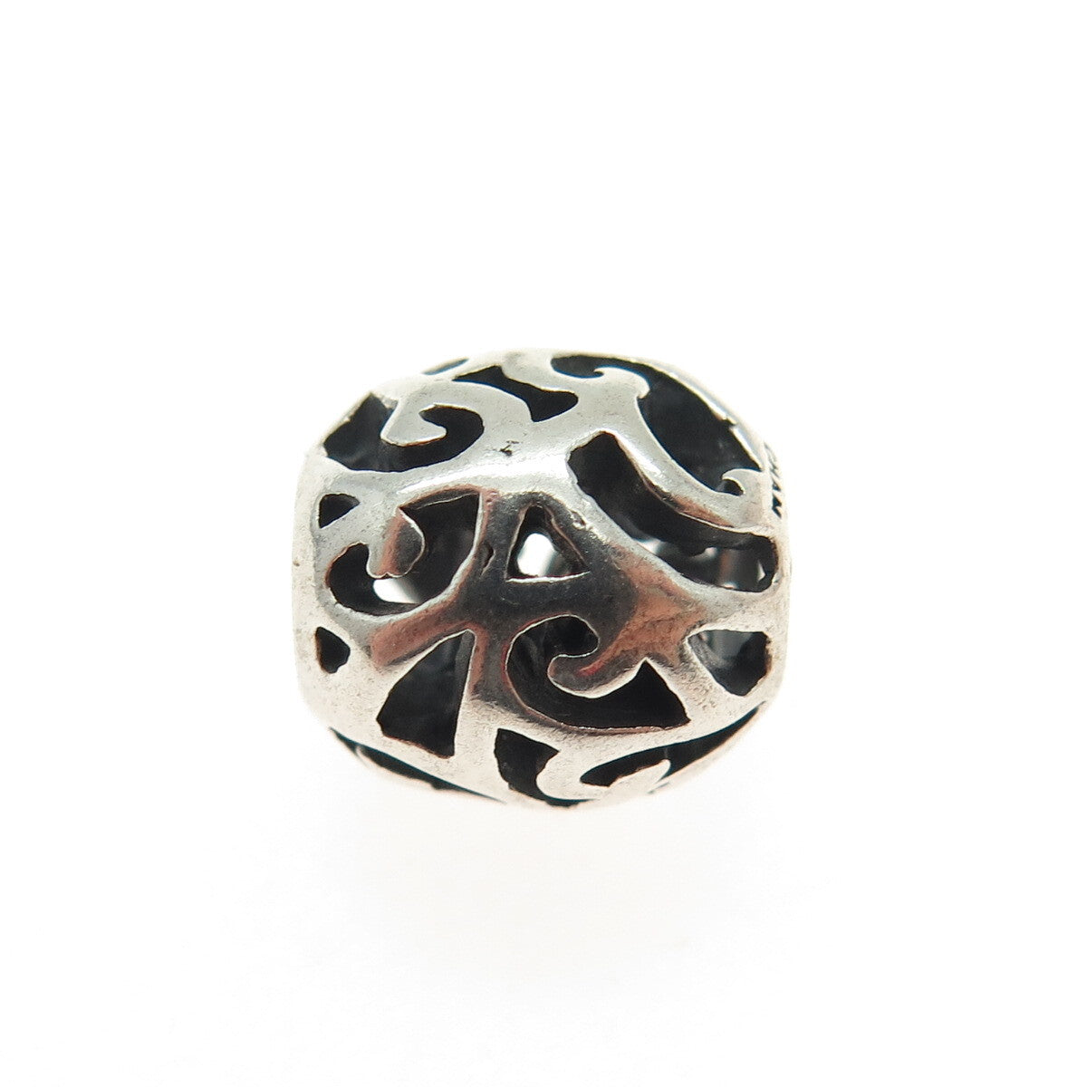 CHAMILIA 925 Sterling Silver Ornate Bead Charm