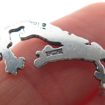 PAYTON PEPPER & SONS LTD Sterling Silver Vintage 1959 Birmingham Bermuda Pendant