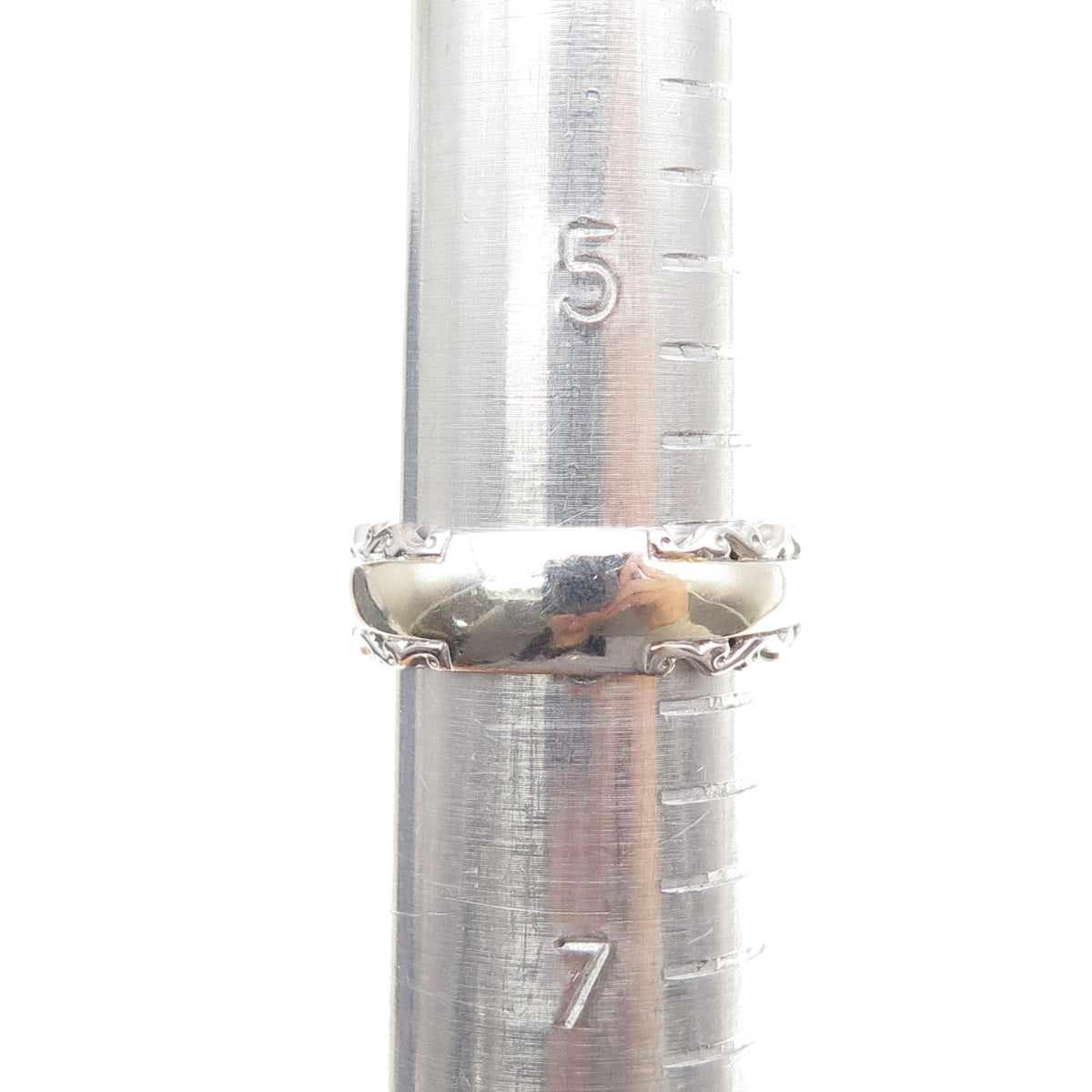 MICHAEL VALITUTTI Gems En Vogue 925 Sterling 2-Tone Real Citrine Ring Size 6.25