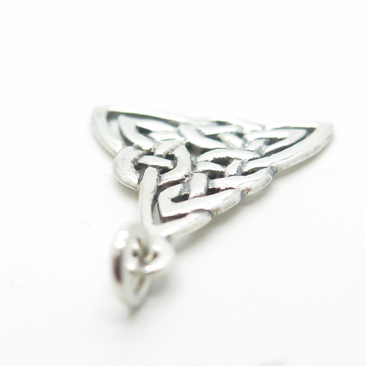 PSCL Peter Stone 925 Sterling Silver Vintage Celtic Trinity Knot Pendant