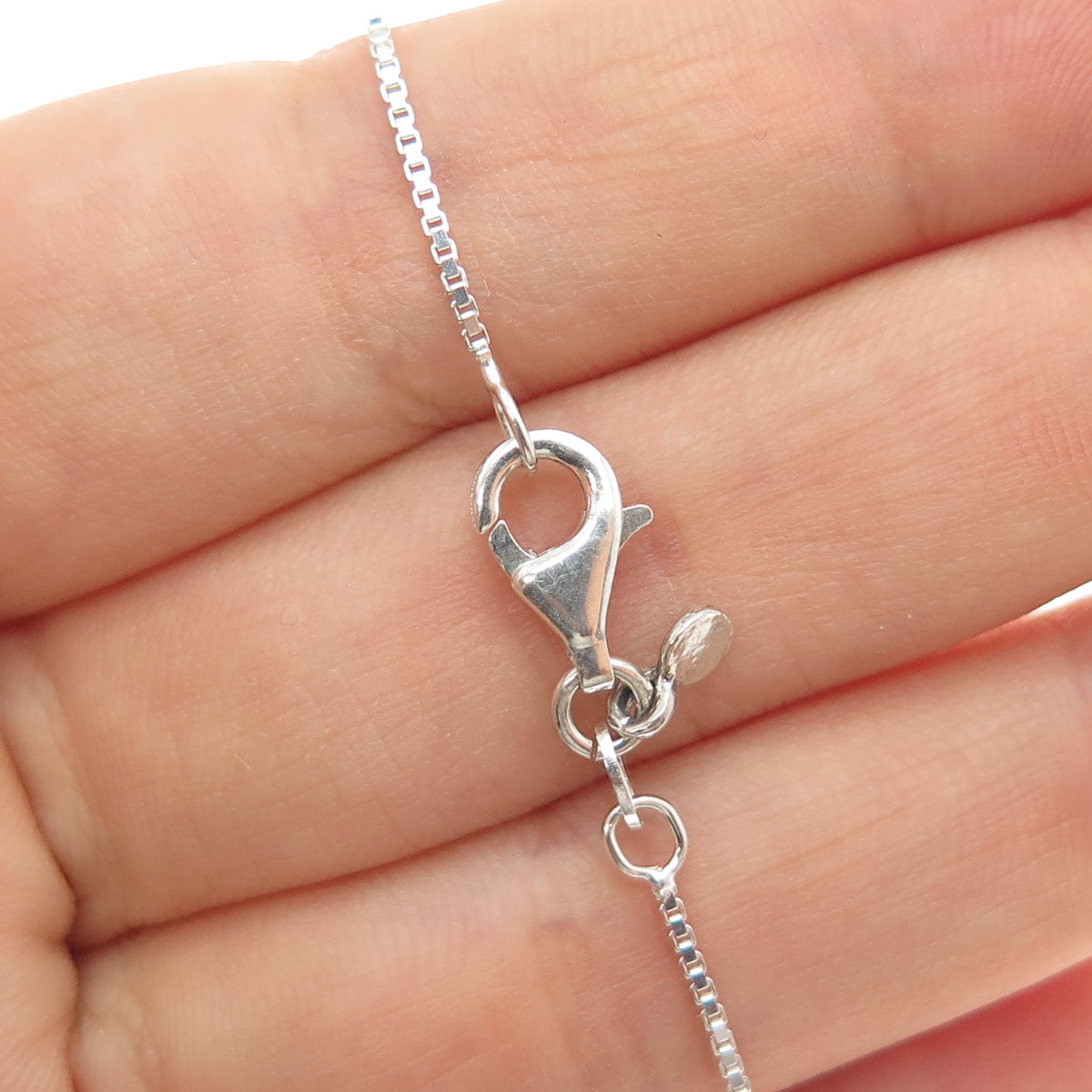 HAGIT GORALI Sterling Silver Vintage Israel Tahitian Pearl Heart Necklace 16"