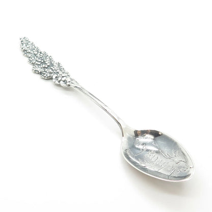 925 Sterling Silver Vintage Reed & Barton Harlequin "Nebraska" State Spoon